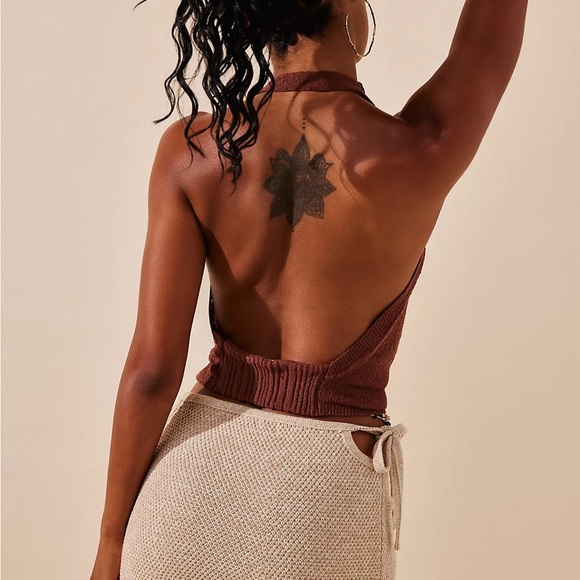 ✨ HOST PICK✨ NWTS FP OPEN BACK SWEATER (M) - Picture 7 of 13